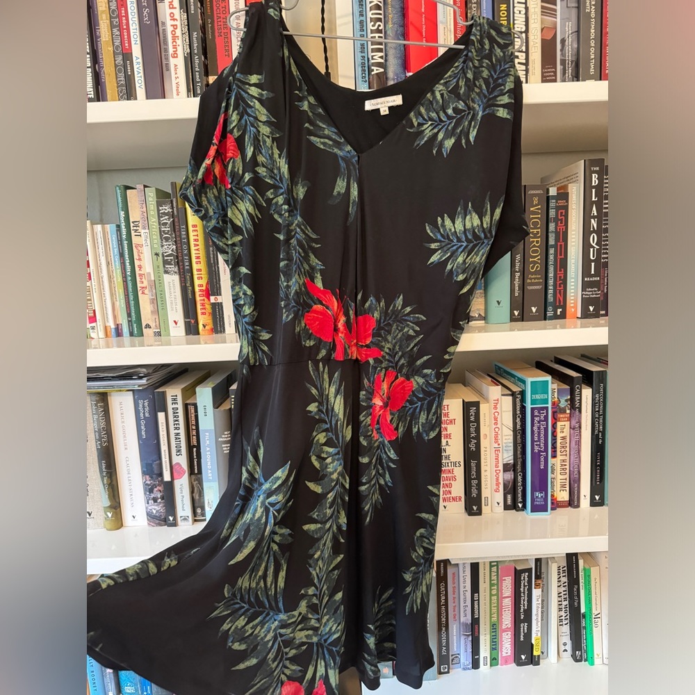 Surface to Air floral print silk mini dress